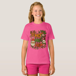 Camiseta AMITA | HO HO HO Holiday Crew Tee