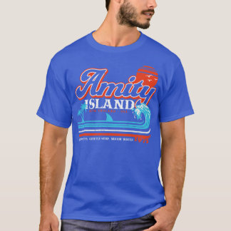 Camiseta Amity Island Retro Universal UCS LLC