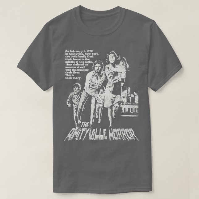 CAMISETA AMITYVILLE HORROR (Frente do Design)
