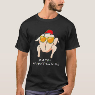 Camiseta Amizade à Turquia Amizade Ação de Graças Queda Au