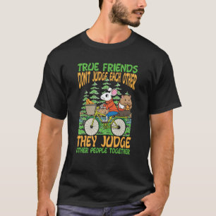 Camiseta Amizade Amizade Blasfêmia Coesão para um Real F