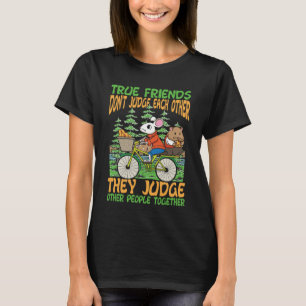 Camiseta Amizade Amizade Blasfêmia Coesão para um Real F