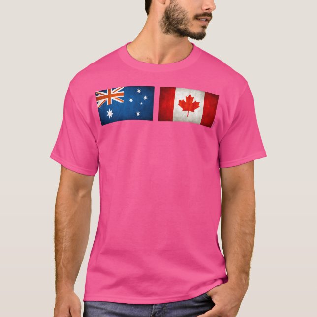 Camiseta Amizade Austrália Canadá (Frente)