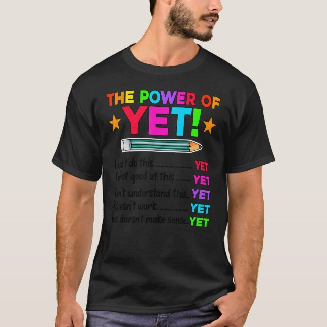 Camiseta Amizade De Crescimento Do Professor O Poder Da Apt (Frente)
