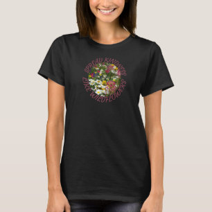 Camiseta Amizade De Espalhamento Como Flores Selvagens Insp