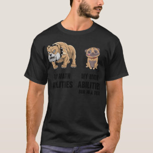 Camiseta Amizade de teste matemático matemático