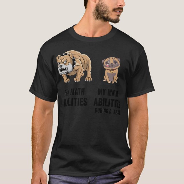 Camiseta Amizade de teste matemático matemático (Frente)
