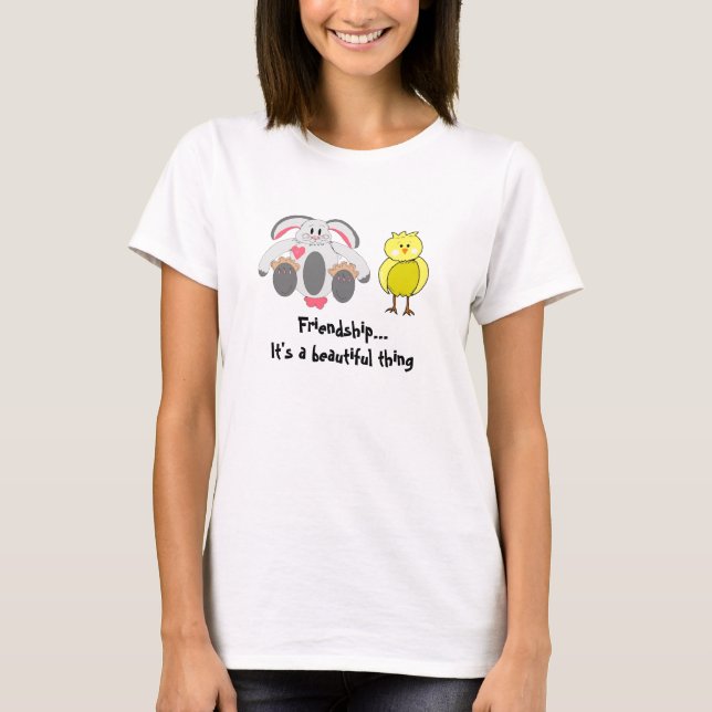 Camiseta Amizade...É algo lindo (Frente)