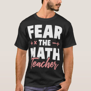 Camiseta amizade entre professores de matemática e escola