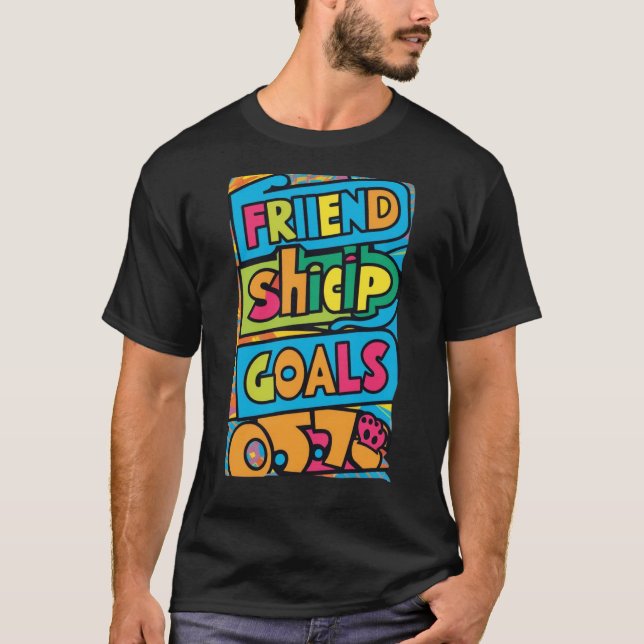Camiseta Amizade Eterna – Juntos para Sempre (Frente)