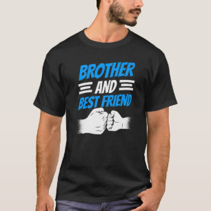 Camiseta Amizade Irmão E Melhor Equipe Irmã Amizade