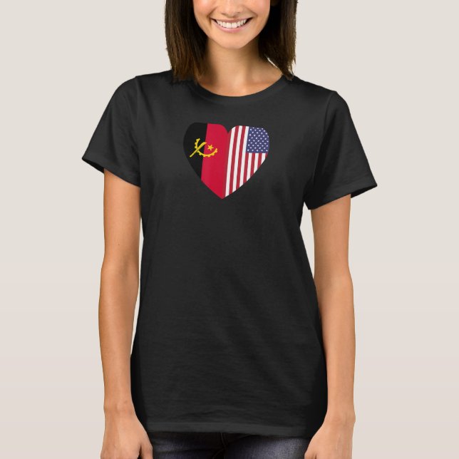 Camiseta Amizade para a América e Angola (Frente)