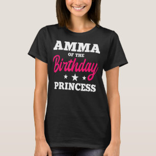 Camiseta Amma Da Festa De Aniversário Princesa Celebrati
