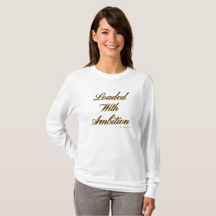 Camiseta AMMO Roupa USA Carregada W Ambition IW Leve Longa