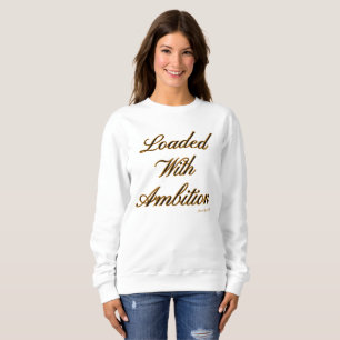 Camiseta Ammo Roupa USA Carregado com Ambition II Mulheres