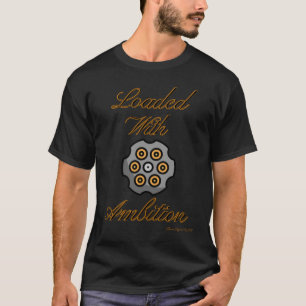 Camiseta Ammo Roupa USA Carregado com Ambition Men