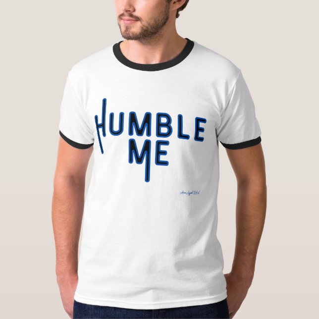 Camiseta Ammo Roupa USA Humble Me Men's Ringer (Frente)