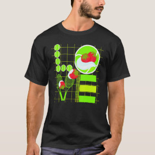 Camiseta Amo A Bola Tênis Tênis, Que Eu Chamei De Doente.