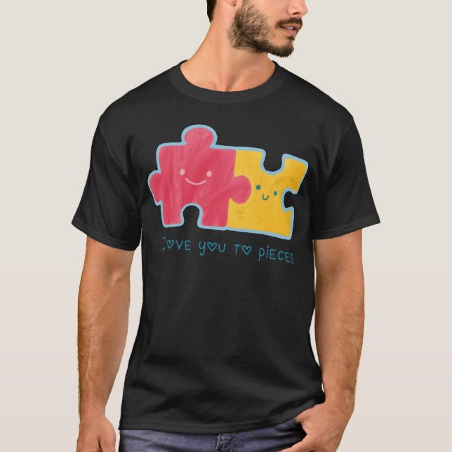 Camiseta Amo a garota das peças (Frente)