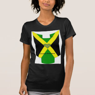 Camiseta Amo a Jamaica Ter um belo dia e uma noite melhor