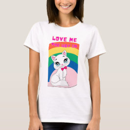 Camiseta amo a maneira que estou