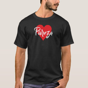 Camiseta Amo A Pureza Primer Nombre Yo Corazón