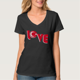 Camiseta Amo a Turquia Istambul Ancara Türkiye Orgulhoso Tu