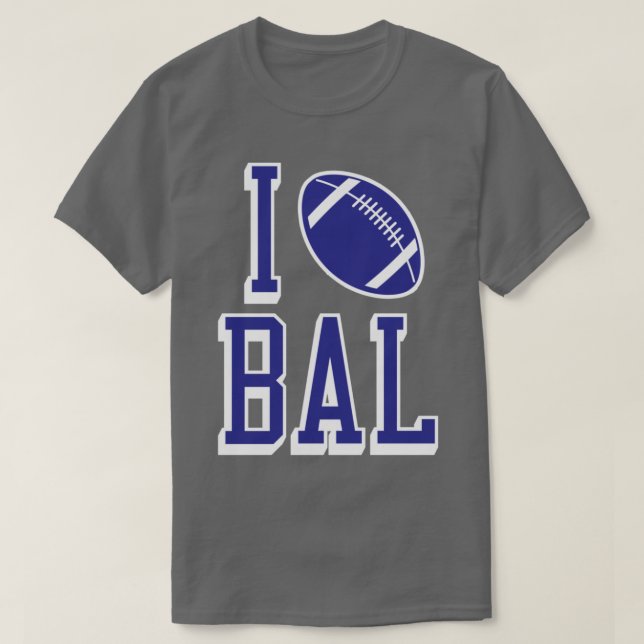 Camiseta Amo BAL Black (Frente do Design)