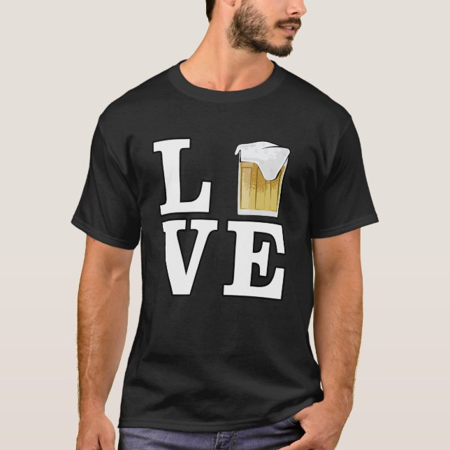 Camiseta Amo Cerveja (Frente)