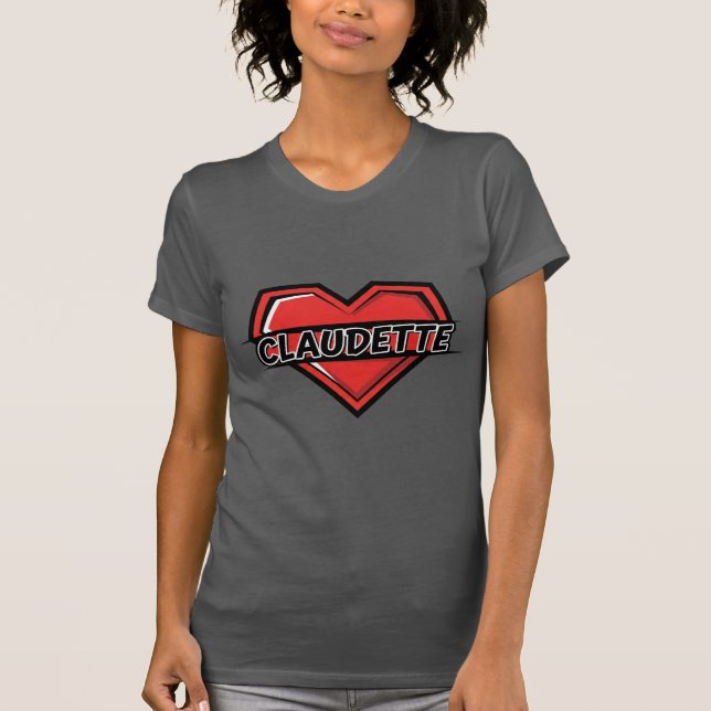 Camiseta Amo Claudette (Frente)