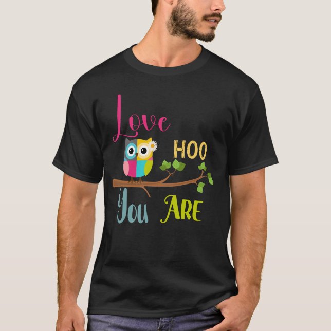 Camiseta Amo Como Você É Autismo Coruja (Frente)