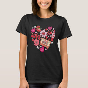 Camiseta Amo Corações de Conversa do Dia dos Namorados Ring