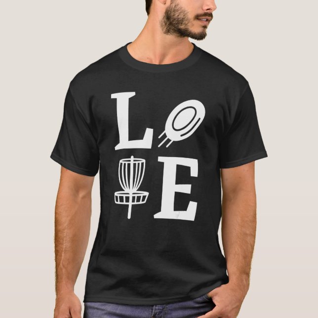 Camiseta Amo Disc Golf  Disc Golf (Frente)
