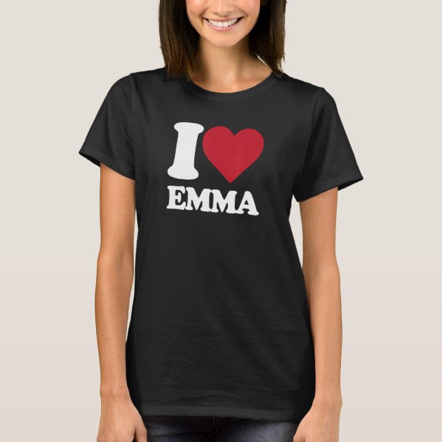 Camiseta Amo Emma - Amo Emma (Frente)