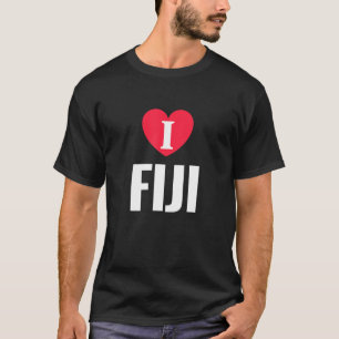 Camiseta Amo Fiji Patriotic Home Country Viagem