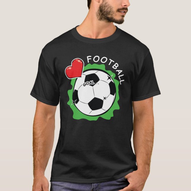 Camiseta Amo Futebol (Frente)