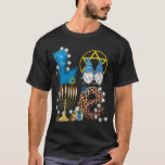 Camiseta Amo Gnomos Hanukkah Decorre Chanukah<br><div class="desc">Um presente hanukkah engraçado e design do festival judeu para judeus. Design de menorah perfeita para celebrar o Hanukkah ou o Natal.</div>