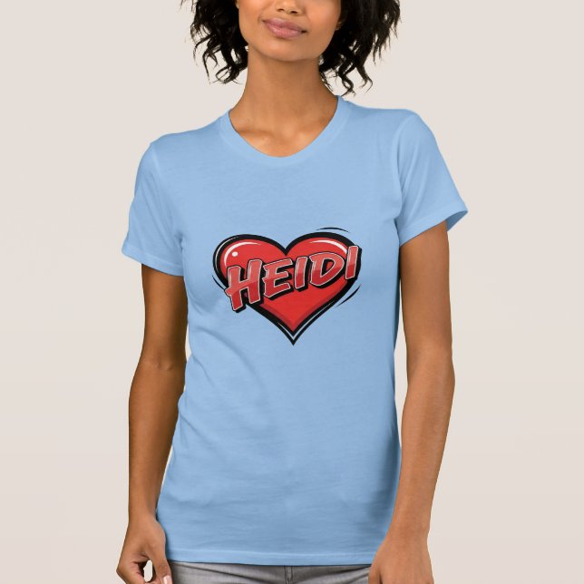 Camiseta Amo Heidi (Frente)