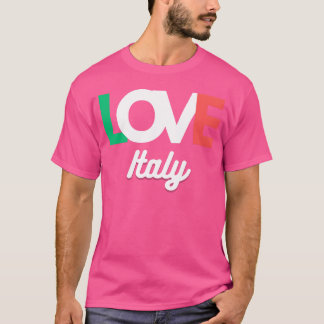 Camiseta Amo Itália vintage