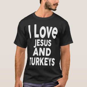 Camiseta Amo Jesus e a Ação de Graças da TURQUIA