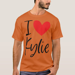 Camiseta Amo Kylie Name Personalised Girl Woman BFF Frie