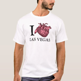 Camiseta Amo Las Vegas anatomicamente correto