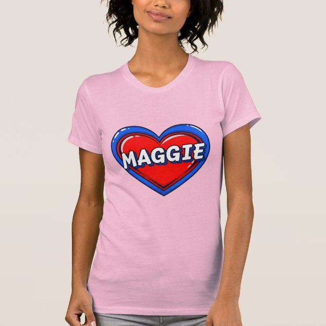 Camiseta Amo Maggie (Frente)