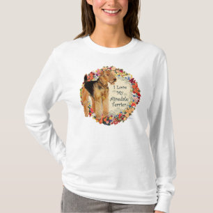 Camiseta Amo Meu Airedale