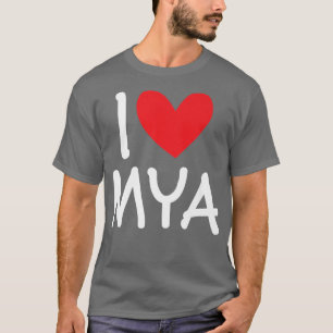 Camiseta Amo Meu Nome Menina Personalizada Amiga BFF