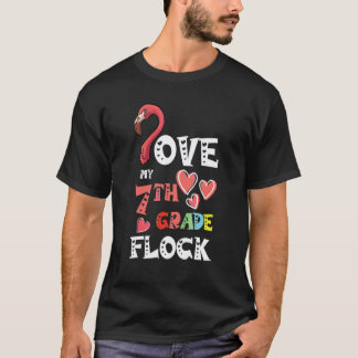 Camiseta Amo Meu Professor de 7º Ano Flamingo Elementar