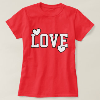 Camiseta Amo Moderno Minimalista e Tendência