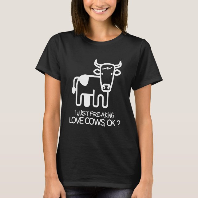 Camiseta Amo Muito Vacas (Frente)