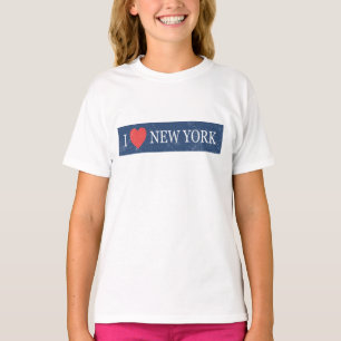 Camiseta Amo Nova Iorque - Desenho Cardíaco Clássico NYC So