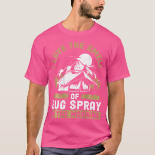 Camiseta Amo O Cheiro De Inseto Spray De Manhã